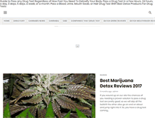 Tablet Screenshot of clean420.com